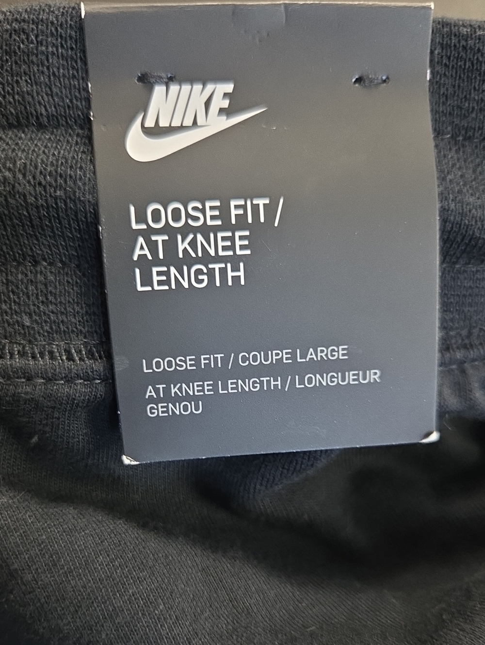 Lot Of 2 Nike- NWT Black Sweat Shorts And Dri-fit Blue Athletic Shorts - Picture 13 of 16